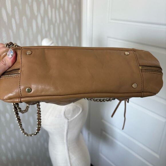 Rebecca Minkoff Tan Leather Shoulder Bag - Picture 8 of 10